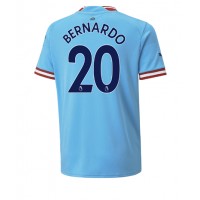 Fotbalové Dres Manchester City Bernardo Silva #20 Domácí 2022-23 Krátký Rukáv